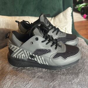 Brand new Heelys Gray and Black Sneakers